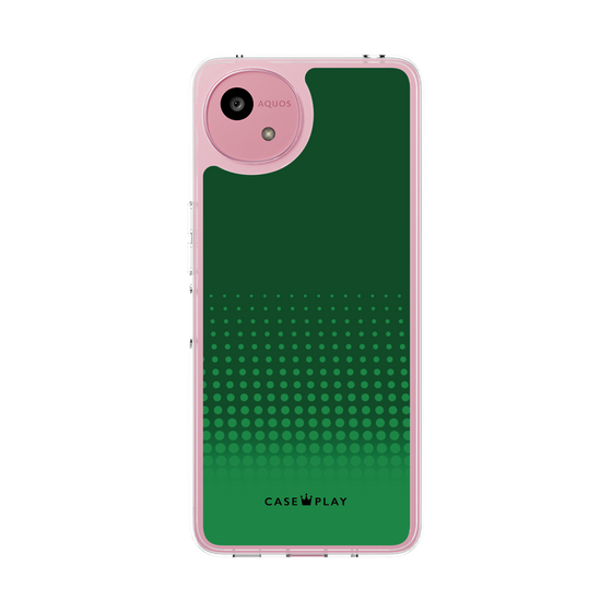 Slim Protection Case［ Dot Gradation - Green ］