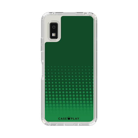 Slim Protection Case［ Dot Gradation - Green ］