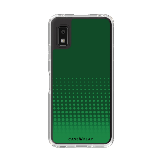 Slim Protection Case［ Dot Gradation - Green ］