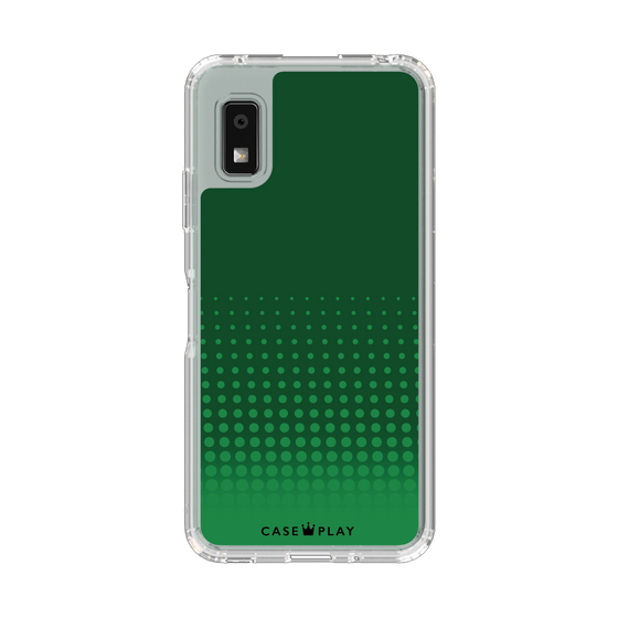 Slim Protection Case［ Dot Gradation - Green ］
