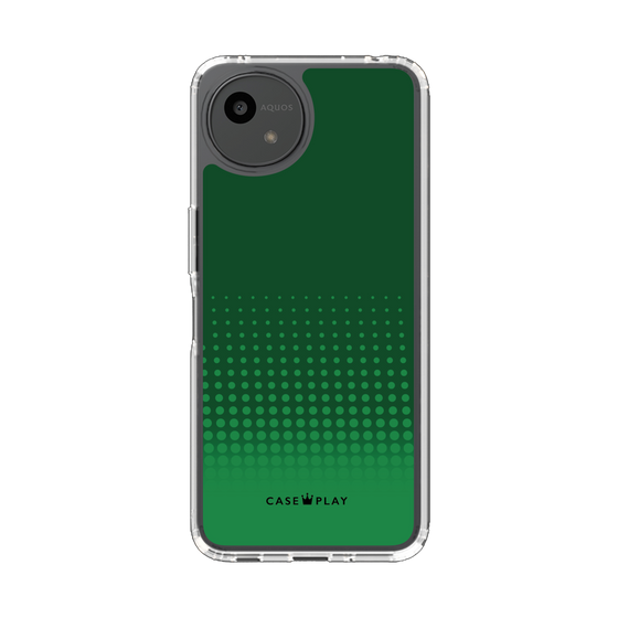 Slim Protection Case［ Dot Gradation - Green ］