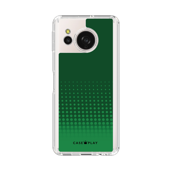 Slim Protection Case［ Dot Gradation - Green ］