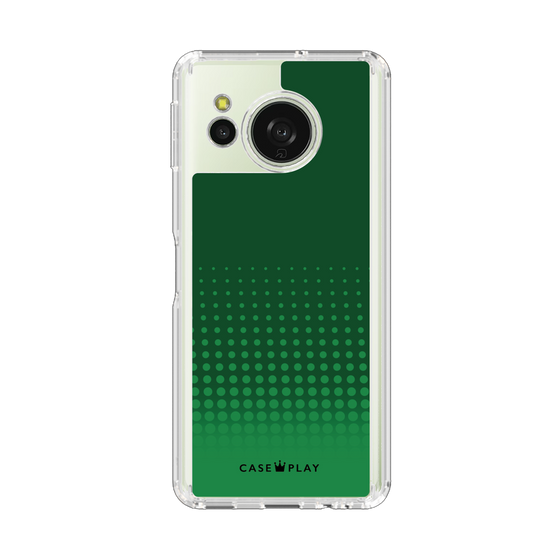 Slim Protection Case［ Dot Gradation - Green ］