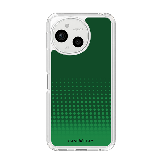 Slim Protection Case［ Dot Gradation - Green ］