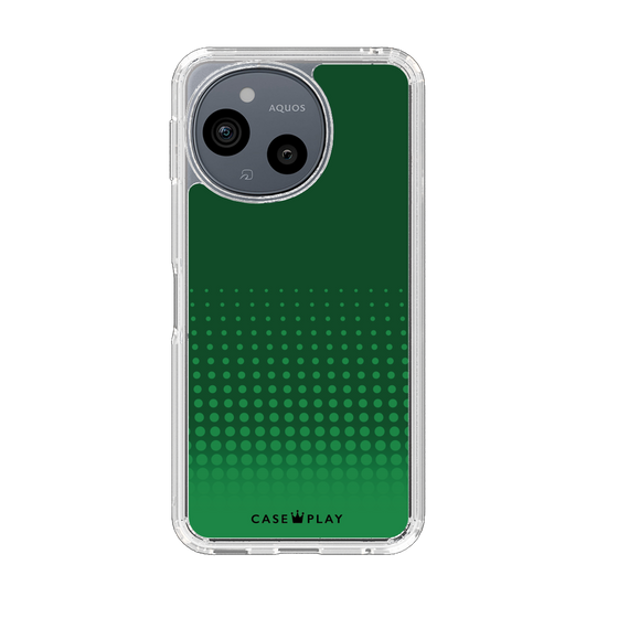 Slim Protection Case［ Dot Gradation - Green ］