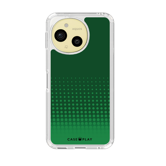 Slim Protection Case［ Dot Gradation - Green ］