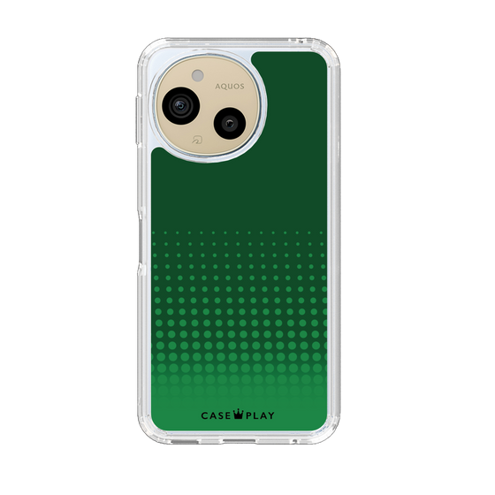 Slim Protection Case［ Dot Gradation - Green ］