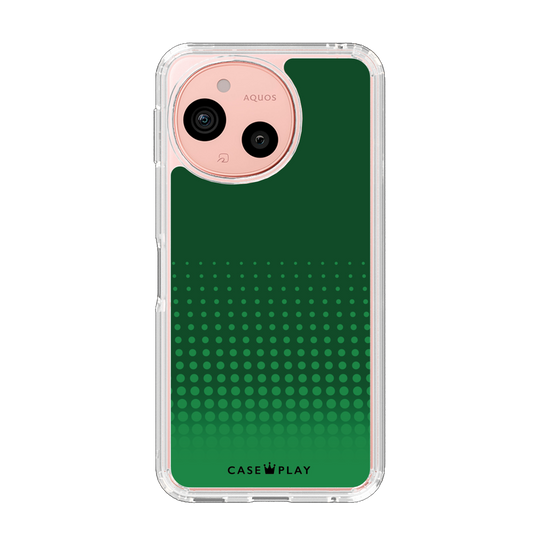 Slim Protection Case［ Dot Gradation - Green ］