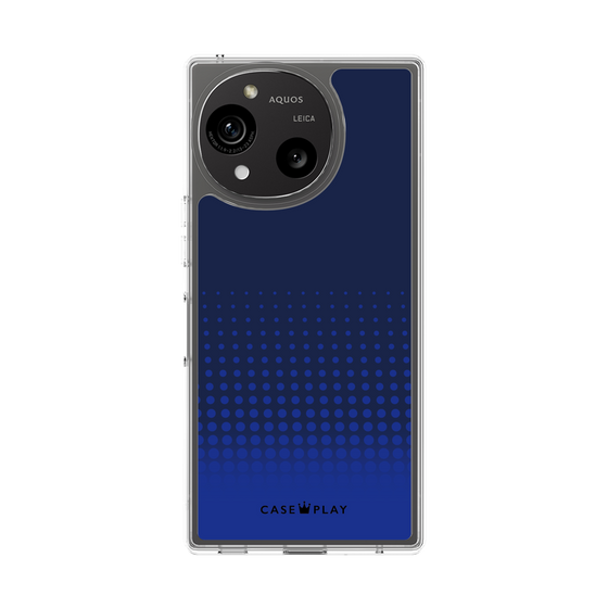 Slim Protection Case［ Dot Gradation - Blue ］