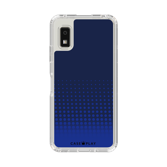 Slim Protection Case［ Dot Gradation - Blue ］