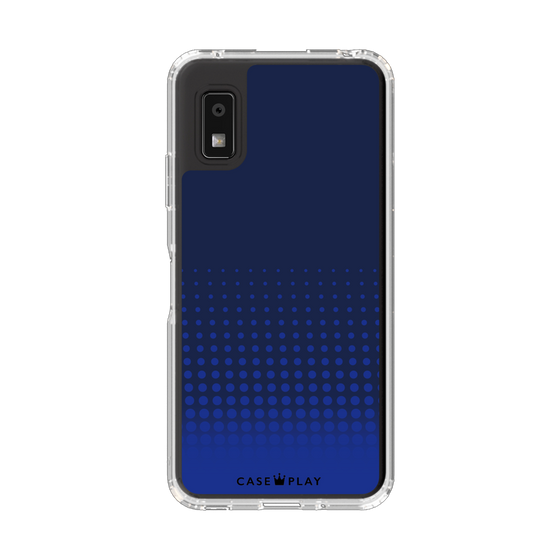 Slim Protection Case［ Dot Gradation - Blue ］