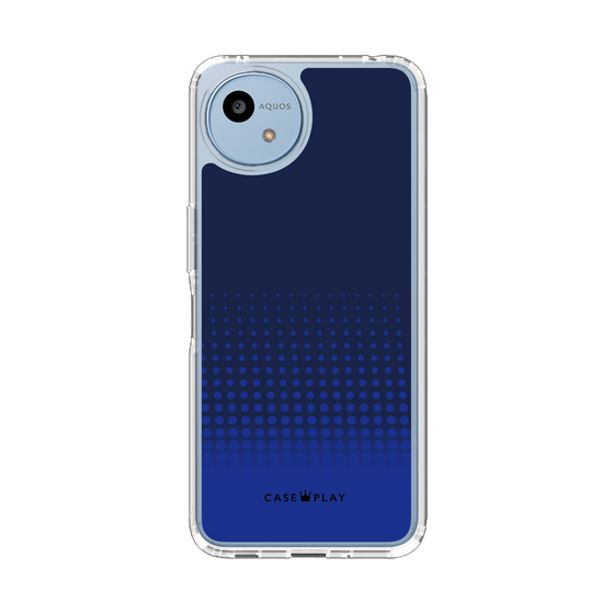 Slim Protection Case［ Dot Gradation - Blue ］