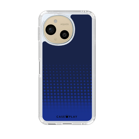 Slim Protection Case［ Dot Gradation - Blue ］