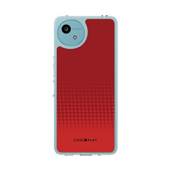 Slim Protection Case［ Dot Gradation - Red ］