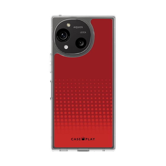 Slim Protection Case［ Dot Gradation - Red ］