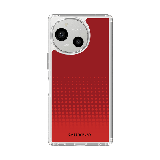 Slim Protection Case［ Dot Gradation - Red ］