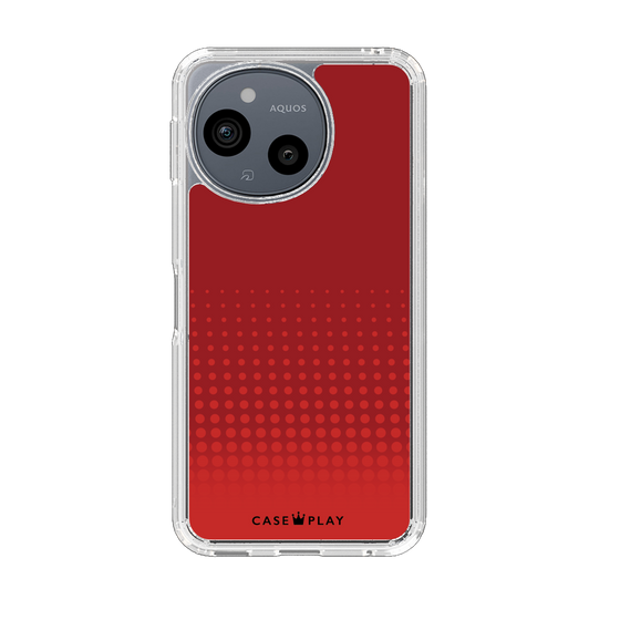 Slim Protection Case［ Dot Gradation - Red ］
