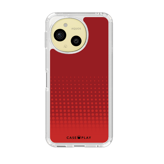 Slim Protection Case［ Dot Gradation - Red ］