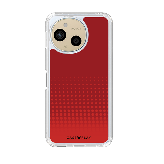 Slim Protection Case［ Dot Gradation - Red ］