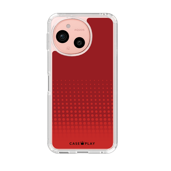 Slim Protection Case［ Dot Gradation - Red ］