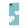 Slim Protection Case［ Two Hearts - Blue ］