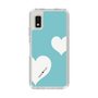 Slim Protection Case［ Two Hearts - Blue ］