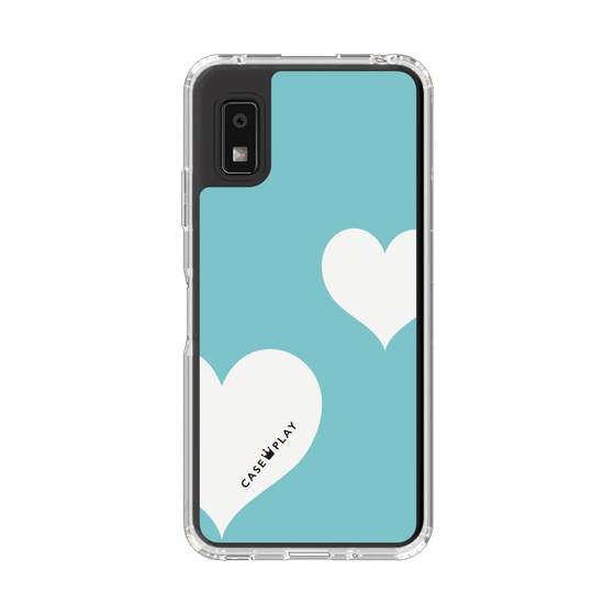 Slim Protection Case［ Two Hearts - Blue ］