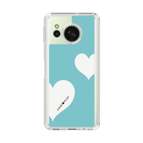 Slim Protection Case［ Two Hearts - Blue ］