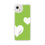 Slim Protection Case［ Two Hearts - Green ］