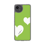 Slim Protection Case［ Two Hearts - Green ］