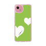 Slim Protection Case［ Two Hearts - Green ］