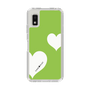 Slim Protection Case［ Two Hearts - Green ］