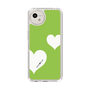 Slim Protection Case［ Two Hearts - Green ］