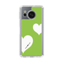 Slim Protection Case［ Two Hearts - Green ］