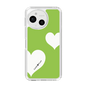 Slim Protection Case［ Two Hearts - Green ］