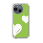 Slim Protection Case［ Two Hearts - Green ］