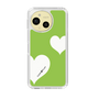 Slim Protection Case［ Two Hearts - Green ］
