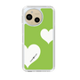 Slim Protection Case［ Two Hearts - Green ］