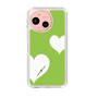 Slim Protection Case［ Two Hearts - Green ］