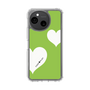 Slim Protection Case［ Two Hearts - Green ］