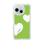 Slim Protection Case［ Two Hearts - Green ］