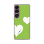 Slim Protection Case［ Two Hearts - Green ］