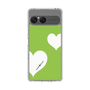 Slim Protection Case［ Two Hearts - Green ］