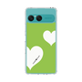 Slim Protection Case［ Two Hearts - Green ］