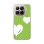 Slim Protection Case［ Two Hearts - Green ］