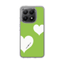 Slim Protection Case［ Two Hearts - Green ］