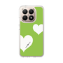 Slim Protection Case［ Two Hearts - Green ］
