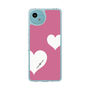 Slim Protection Case［ Two Hearts - Pink ］