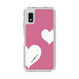 Slim Protection Case［ Two Hearts - Pink ］