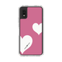 Slim Protection Case［ Two Hearts - Pink ］